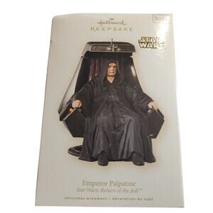 Hallmark Keepsake Star Wars Emperor Palpatine Christmas Ornament 2008
